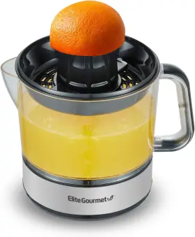 Ets326 Elite Gourmet 717056141686 Bpa-free 40-watt Electric Citrus Juicer Compact Large Vol