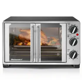 B0bmdfvl5d Elite Gourmet Eto2530m Double French Door Countertop Toaster Oven Bake Broil