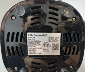 Ejx017 Elite Gourmet Ejx600 Juicer - Black Used One Time #3