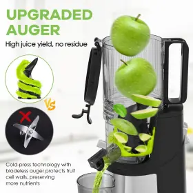 Emijok 716709280635 Masticating Juicer 350w Slow Cold Press With 5.8 Inch Extra-large Feeding #3