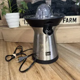 19869 Epica Stainless Steel Electric Citrus Juicer Model Compact Orange Press