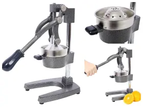 Esddg 699953449150 Manual Fruit Juicer Heavy Duty Cast Iron Commercial Grade Juice Squeezer Machine