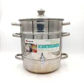 Ec9500 Euro Cuisine Used - Stainless Steel Steam Juicer