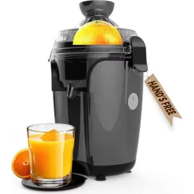 1005635418 Eurolux Hands-free Electric Citrus Juicer Powerful Motor Easy To Clean Gray
