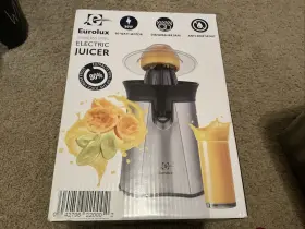 Elcj-2200s Eurolux Stainless Steel New In Box Electric Juicer Dishwasher Safe