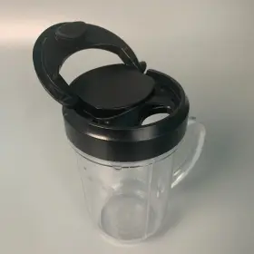 Mb1001 Felji 18 Oz Cup With Flip Top To-go Lid For Magic Bullet 250w Blenders #2