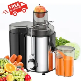 800w Fengyi Fy12 Juicer Machine Centrifugal Extractor With Wide Mouth 3 Inch Feed