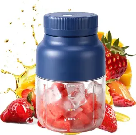 Ffkaqi 705353202728 Portable Wireless Juicer Cup With 38 Blades 44oz Usb Rechar