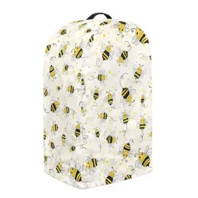 Fiq-czc90-1-19 Fiqyvagox Honeycomb Bee Beige Blender Covers With Adjustable Drawstring For Kitchen St