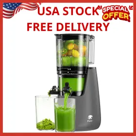 Pb-011 Floisdace Cold Press Juicer 6 Inch Extra Large Feed Chute Slow Masticating Machines