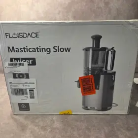 X004q4ihmp Fluisdace Masticating Slow Juicer Cold Press Extractor 350w Grey New