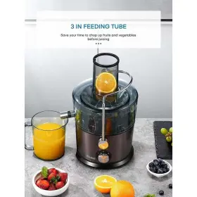 800w Fohere 619185758899 Extractor Electrico Para Jugos De Frutas Y Vegetales Estractor Exprimidor #3