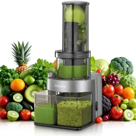 Fohere 762765693902 Juicer Machines Vegetable And Fruit Cold Press Extractor Fit Whole Fr