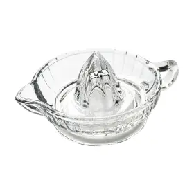 Fox Run 030734058459 Glass Manual Heavyweight Juicer For Lemons Limes Oranges And More