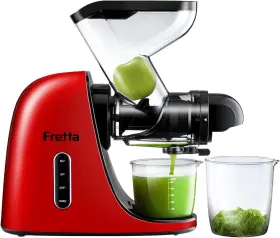 Fretta 726084340282 Cold Press Juicer Machines Slow Masticating Bpa-free Juicers Ex