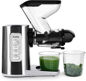F3500 Fretta Cold Press Juicer Machines Masticating Slow With 3ftft Feed Silver