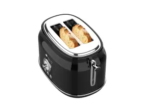 B085clypct Frigidaire Eto102-white 2 Slice Toaster Retro Style Wide Slot Bread Muffins Croi