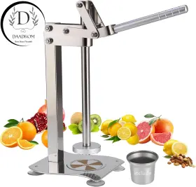 Garwei 313103720738 Lemon Smasher Citrus Juicer Heavy Duty Stainless Steel Manual Press Squeezer New