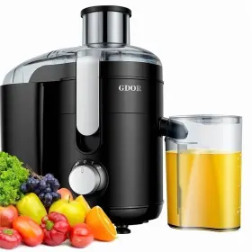 Gdor 680358246123 Juicer Machine Dual Speed Centrifugal Extractor Titanium Enhanced Cut