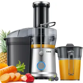 Je2106a2408 Gdor Powerful 1200w Juicer With Larger 3.2 Inch Feed Chute 45oz Large Juice Jug Cent