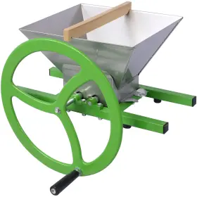 Gfyship 768718139558 7l Manual Juicer Grinder Portable Fruit Crusher With Wheel Scratter Pulper