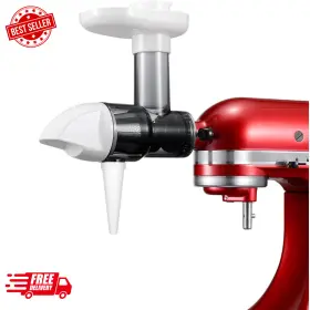 Glink 744759388018 Masticating Juicer Attachment For Kitchenaid Stand Mixers Slow Attach
