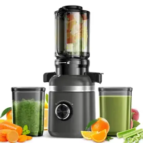 S2207 Glowwise Juicer Machines With Built-in Blades Is Quiet And Easy To Clean