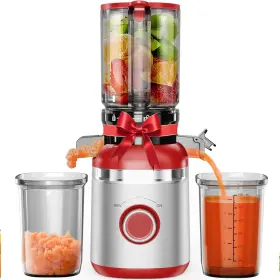Sj22-001 Glowwise Juicer Machines Cold Press For Whole Vegetables And Fruits Slow Mastic
