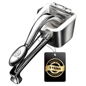 Gourmet Easy 651357178395 Lemon Squeezer Stainless Steel Juice Press Manual Juicer Citrus