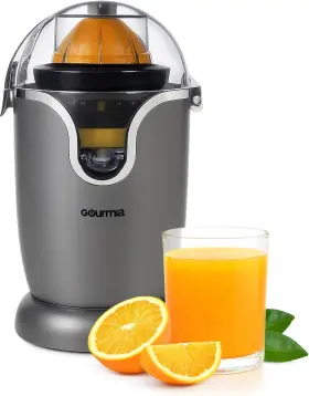 Gourmia 810002866876 Hands Automatic Citrus Juicer With One-touch Operation - Universal Cone