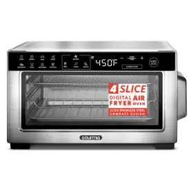 B0g6nwbz36 Gourmia Digital Air Fryer Toaster Oven 4-slice 12 Presets Convection