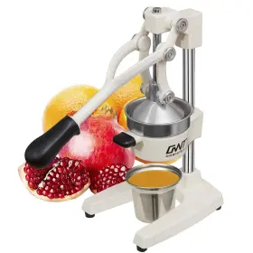 Gowintech 745924785724 Commercial Heavy Duty Cast Iron Hand Press Manual Orange Citrus Lem