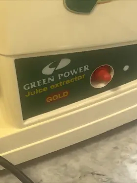 Gp-e1503 Green Power Juice Extractor Gold Model Twin Gear # Tested Works Read #3