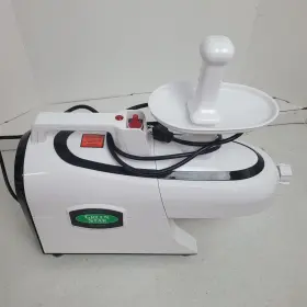 1691 Green Star Elite Jumbo Twin Gear Juicer White Used Kitchen Appliance