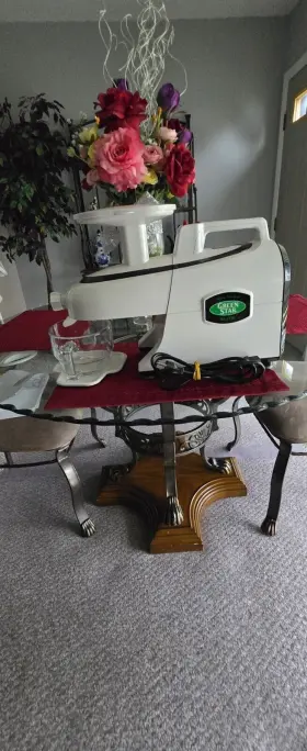 5000-b Green Star Elite Jumbo Twin Gear Extractor Juicer Gse #3