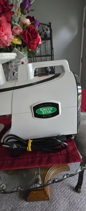 5000-b Green Star Elite Jumbo Twin Gear Extractor Juicer Gse