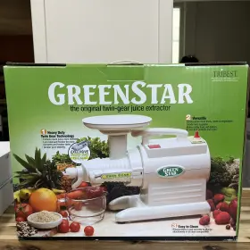 Gs-2000 Green Star Tribest Gs 2000 Juice Extractor Twin Gear Euc Original Box Greenstar