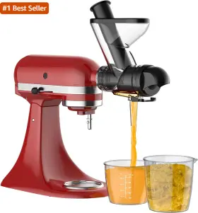 Hlg2306 Gvode Masticating Juicer Attachment For Kitchenaid Stand Mixer Cold Press Mach