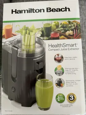 67500g Hamilton Beach Healthsmart Compact Juice Extractor