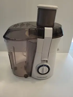 67600 Hamilton Beach Juice Extractor White Manual Tested Works #3