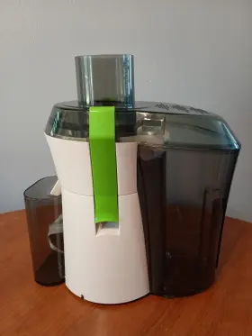 67602a Hamilton Beach Cj14 Juice Extractor Juicer Green White Tested #3