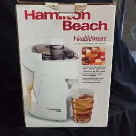 67800h Hamilton Beach Healthsmart Juice Extractor White 67800 Cj09 Proctor-silex #3