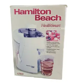 67800h Hamilton Beach Healthsmart Juice Extractor White 67800 Cj09 Proctor-silex
