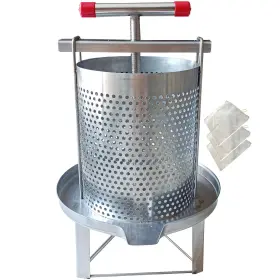 Hctool 787056220063 Honey Press Extractor Wax Machine Stainless Steel Beeswax