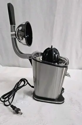 Healnitor 724781230516 Electric Citrus Juicer Squeezer With Cone Stainless Steel #2