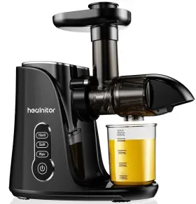 Healnitor 724781230530 Touch Led Display Masticating Juicer Machines Vegetable And Fruit Cold Press