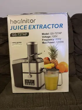 Gs-727ap Healnitor Juice Extractor