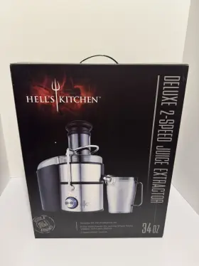 Hk-331 Hells Kitchen Delux 2 Speed Juice Extractor Model New In Box