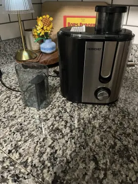 Herrchef Hje600 600w Centrifugal Juicer 2-speed Stainless Steel 16 Oz Pulp Container