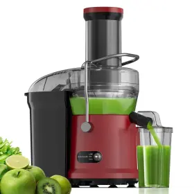 1000w Hervigour 718430187535 Juicer Machine - Peak Motor With 3.2 Inch Mouth Juice Extractor Maker For